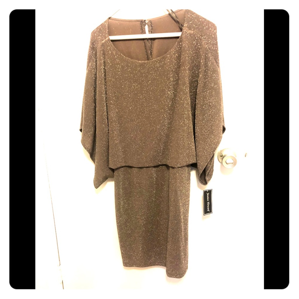 🤎Taupe colored dressy dress , with sparkle🤎